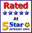 5 Stars at 5-Star Shareware